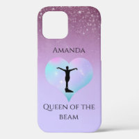 Pink Queen Of The Beam Gymnastics Personalised