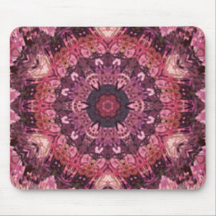 pink quilt mousepad