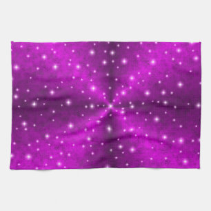 Pink Rainbow in Elephant Skin Leather optics Tea Towel