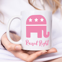 Pink Raised Right Republican