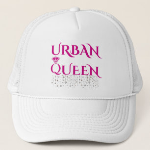 PINK RARE DIAMOND URBAN CROWN FOAM WOMEN'S TRUCKER HAT
