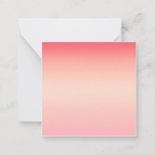 Pink red and yellow colour gradient background card
