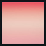 Pink red and yellow colour gradient background poster<br><div class="desc">Red yellow and pink ombre colours.</div>