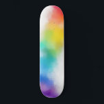 Pink Red Blue Green Yellow Custom Blank Template Skateboard<br><div class="desc">Pink Red Blue Green Yellow Custom Blank Template Modern Colourful Abstract Art Trendy Skateboard.</div>