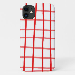 Pink Red Gingham Case-Mate iPhone Case