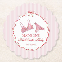 Pink & Red Heart Lingerie Bachelorette Party