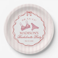 Pink & Red Heart Lingerie Bachelorette Party