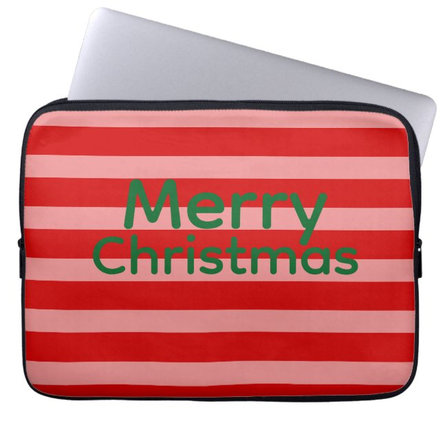 Pink Red  Laptop Sleeve (Front)