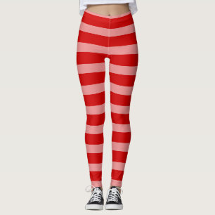Pink Red  Leggings