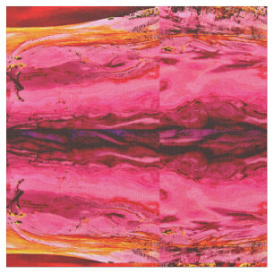 pink/red maui tropical wave pattern fabric