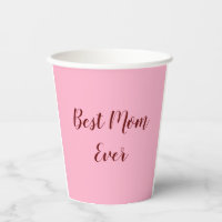Pink red mother's day best Mum ever gift add text