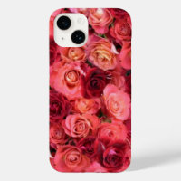 PINK RED ROSE FIELD