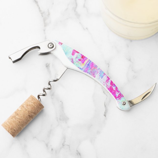 Pink red texture corkscrew (Front)