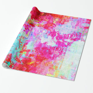 Pink red texture wrapping paper