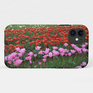 Pink & Red Tulip Field, Oregon Case-Mate iPhone Case