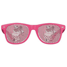 Pink Retro Circus Elephant Party Shades