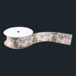 Pink Retro Groovy Santa CLause Christmas<br><div class="desc">Wrap up your holiday gifts with a touch of retro charm! This Pink Retro Groovy Santa Claus Christmas Satin Ribbon is the perfect way to add a festive and stylish flair to your presents, wreaths, and holiday crafts. The unique design features a jolly, vintage-style Santa Claus in a fun pink...</div>