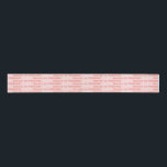 Pink Retro Style Personalised Birthday Decor<br><div class="desc">Add a touch of vintage charm to your girl's birthday celebration with this Pink Retro Style Party Satin Ribbon! This high-quality satin ribbon features a playful and nostalgic design that's perfect for wrapping gifts, tying balloons, or creating beautiful party decorations. The soft pink hue and charming retro pattern will complement...</div>