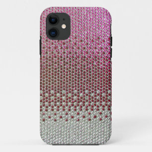 Pink Rhinestone Glitter Bling  iPhone 5 Case