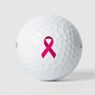 Pink Ribbon-2 Golf Balls
