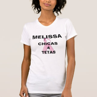 pink ribbon 3, MELISSA, CHICAS4TETAS T-Shirt