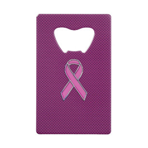 Pink Ribbon Awareness Fuchsia Carbon Fibre
