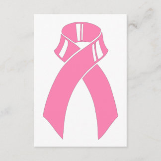Pink Ribbon Breast Cancer Awareness invites