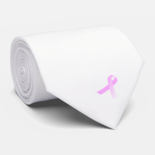 Pink Ribbon Breast Cancer Awareness Neck Tie