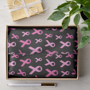 Pink Ribbon Breast Cancer Awareness Pattern Tissue Paper