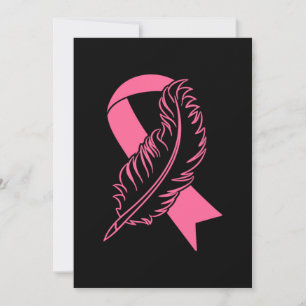 Pink Ribbon Breast Cancer Awareness Save The Date
