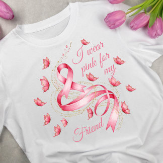 Pink Ribbon Breast Cancer Awareness Tri-Blend Shirt