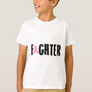 Pink Ribbon Breast Cancer Awareness Warrior Gift T-Shirt