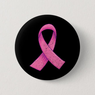 Pink Ribbon Breast Cancer s For 6 Cm Round Badge
