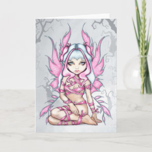 "Pink Ribbon Fairy" Greeting Card