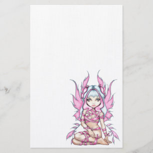 "Pink Ribbon Fairy" Stationery
