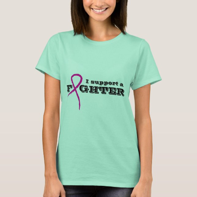 Pink Ribbon Fighter Support Shirt (Front)