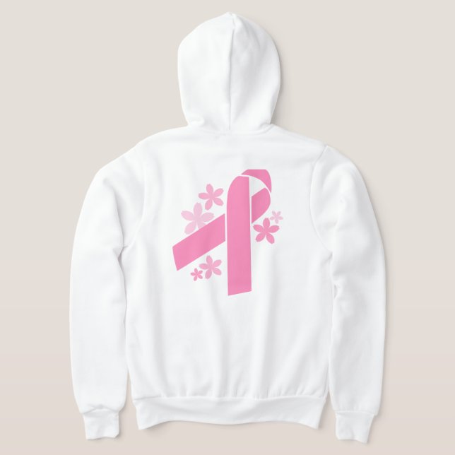 Pink Ribbon Hoodie (Laydown Back)