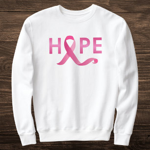 Pink Ribbon HOPE Breast Cancer Awareness Sweatshirt