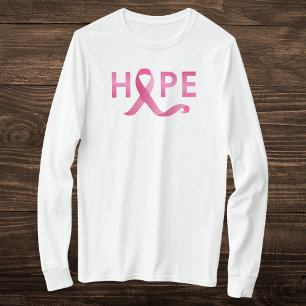 Pink Ribbon HOPE Breast Cancer Awareness T-Shirt