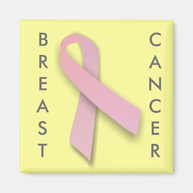 Pink Ribbon - magnet (Front)