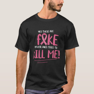 Pink Ribbon Month Breast Cancer Awareness Support T-Shirt