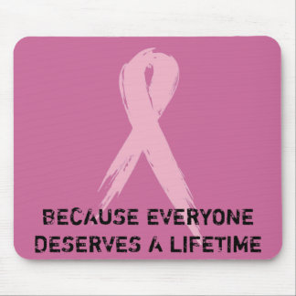 Pink Ribbon Mousepad