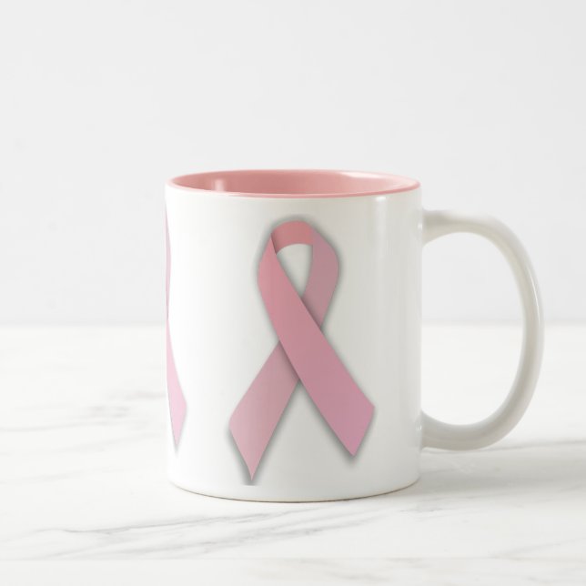 Pink Ribbon Mug (Right)