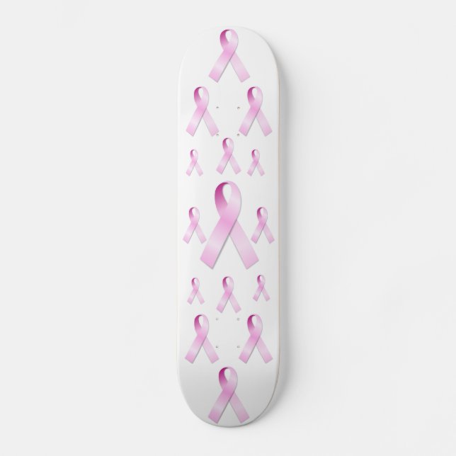 Pink Ribbon Skateboard (Front)