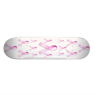 Pink Ribbon Skateboard
