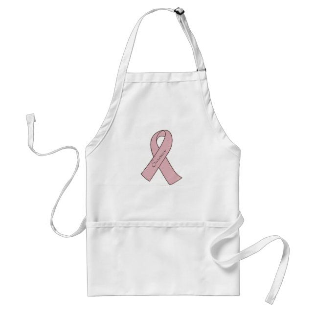 Pink Ribbon Survivor - Apron (Front)