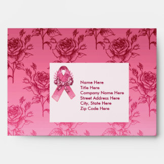 Pink Ribbon Survivor Envelope