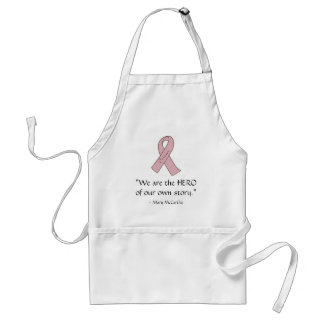 Pink Ribbon Survivor/Hero - Apron