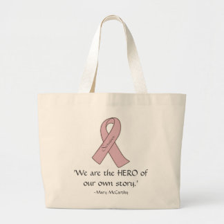 Pink Ribbon Survivor/Hero - Bag