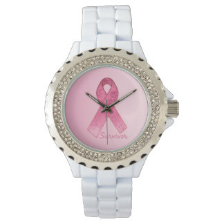 Pink Ribbon Survivor Rose watch